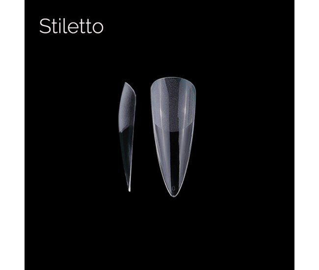 Soft Gel Tips 7 - Stiletto 120pcs